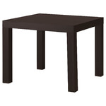 LACK Side table, black-brown, 55x55 cm