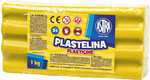 Astra Plasticine 1kg, yellow
