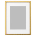 SILVERHÖJDEN Frame, gold-colour, 30x40 cm