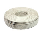 Telephone Cable 4C Stranded Wire 100m, white