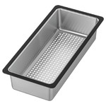 NORRSJÖN Colander, stainless steel