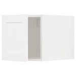 METOD Top cabinet, white Enköping/white wood effect, 40x40 cm