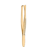 Tweezers Slanted Gold