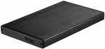 Natec External HDD Enclosure Rhino Go 2.5" USB 3.0, black