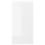 VOXTORP Door, high-gloss white, 30x60 cm