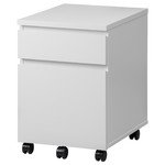 MALM Drawer unit on castors, white, 42x59 cm