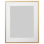 LOMVIKEN Frame, gold-colour, 40x50 cm