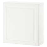 BESTÅ Shelf unit with door, white/Smeviken white, 60x22x64 cm