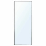 HOVET Mirror, black, 78x196 cm