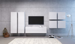Furniture Set Vivo 4 LE, white/high-gloss white