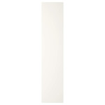 FORSAND Door with hinges, white, 50x229 cm