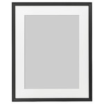 KNOPPÄNG Frame, black, 40x50 cm