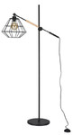 Floor Lamp Boogie 1 x 60 W E27, black