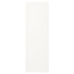 SANNIDAL Door with hinges, white, 60x180 cm