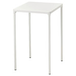 FEJAN Table, outdoor, white, 50x44 cm