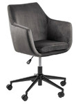 Swivel Desk Chair Nora VIC, grey