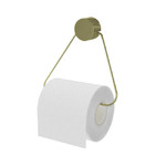 GoodHome Toilet Paper Holder Cavalla, gold