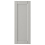 LERHYTTAN Door, light grey, 30x80 cm