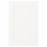 SANNIDAL Door, white, 40x60 cm