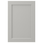 LERHYTTAN Door, light grey, 40x60 cm