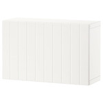 BESTÅ Shelf unit with door, white, Sutterviken white, 60x22x38 cm