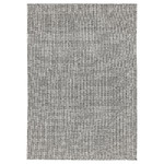 TIPHEDE Rug, flatwoven, grey, white, 155x220 cm