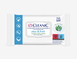 Cleanic Universal Refreshing Wet Wipes Clean & Fresh 120-pack