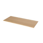 GoodHome Bathroom Countertop Avela 120 cm, oak veneer