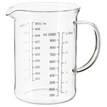 VARDAGEN Measuring jug, glass, 1.0 l