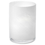 VINDSTILLA Candle holder, white, 15 cm