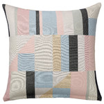 LYKTBÄRARE Cushion cover, light beige/multicolour, 50x50 cm