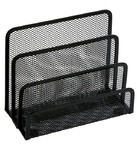 Envelope Stand, mesh metal, black