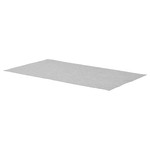 KOMPLEMENT Drawer liner, light gray, 90x53 cm