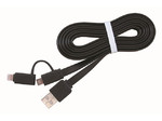 Gembird USB Cable AM to Micro-BM/Lightning 1m