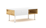 Coffee Table Tulia, artisan oak effect/white