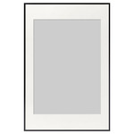 LOMVIKEN Frame, black, 61x91 cm