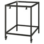 TROTTEN Underframe for table top, anthracite, 80x80x100 cm