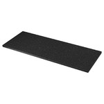 SÄLJAN Worktop, black mineral effect, laminate, 186x3.8 cm