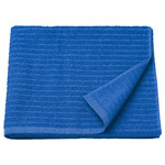 VÅGSJÖN Bath sheet, bright blue, 70x140 cm