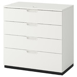 GALANT Drawer unit, white, 80x80 cm