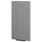 EILIF Screen, freestanding, grey, black, 80x150 cm