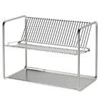 ORDNING Dish drainer, stainless steel, 50x27x36 cm