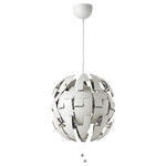 IKEA PS 2014 Pendant lamp, white, silver-colour