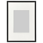 LOMVIKEN Frame, black, 21x30 cm