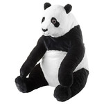 DJUNGELSKOG Soft toy, panda