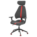 GRUPPSPEL Gaming chair, Gunnared black/grey