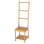 RÅGRUND Towel rack chair, bamboo