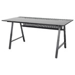 UTESPELARE Gaming desk, black