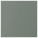 BODARP Drawer front, grey-green, 40x40 cm