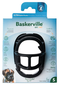 Baskerville Ultra Muzzle Size 5, black